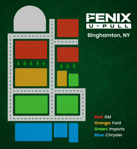 Fenix UPull in Binghamton, NY Used Auto Parts & Junk Car Buyer